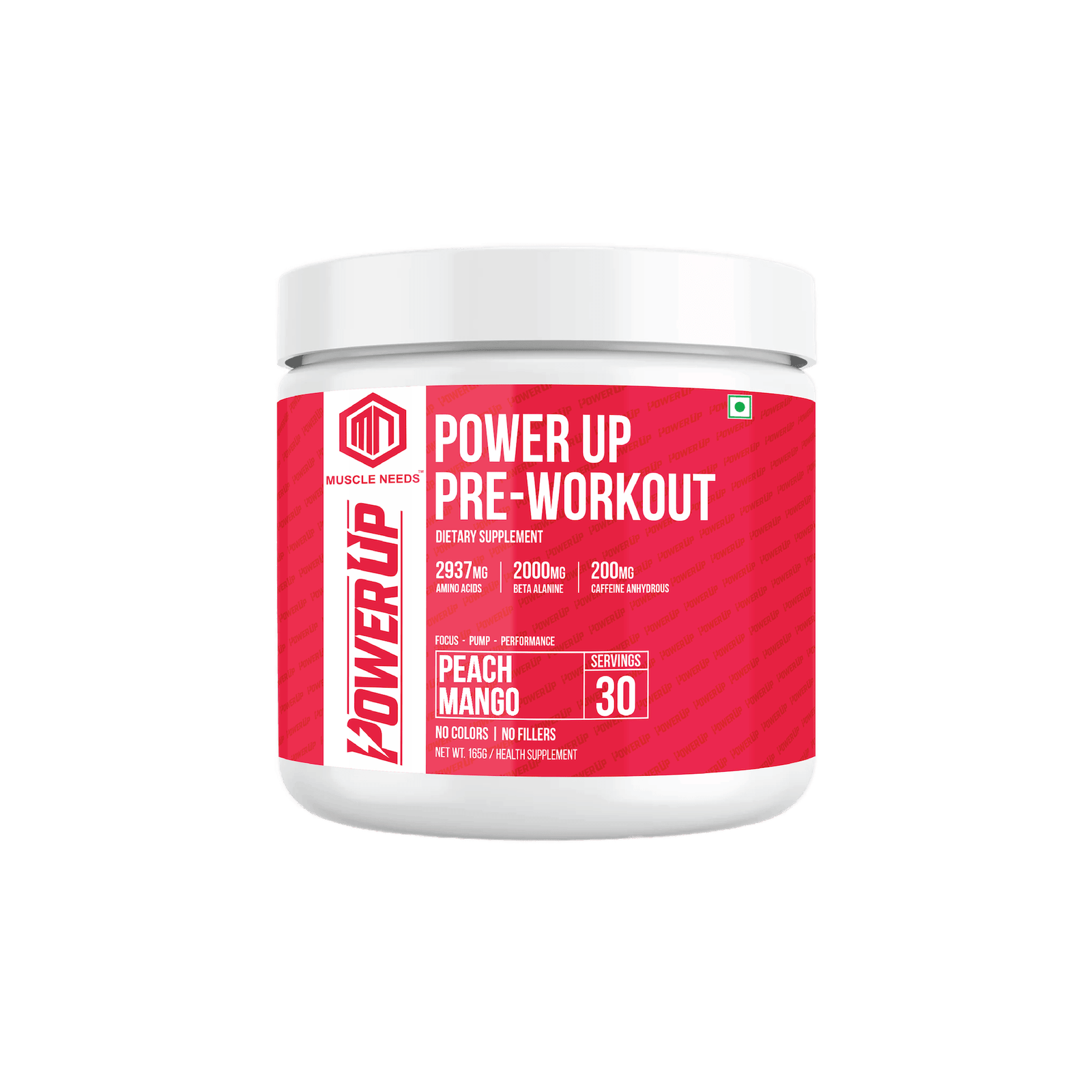 Muscle Needs™ POWER UP PREWORKOUT